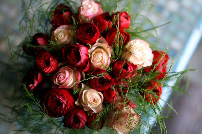 Vancouver Flowers, Celsia Wedding Bouquet