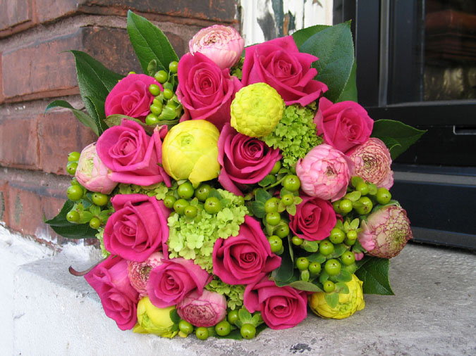 Vancouver Flowers, Celsia Wedding Bouquet