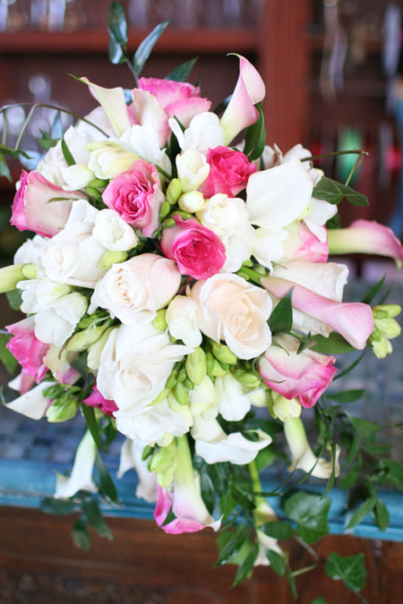 Vancouver Flowers, Celsia Wedding Bouquet