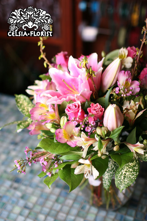 Vancouver Flowers, Celsia Floral Arrangement